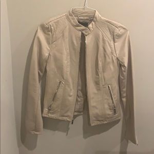 Leather express jacket
